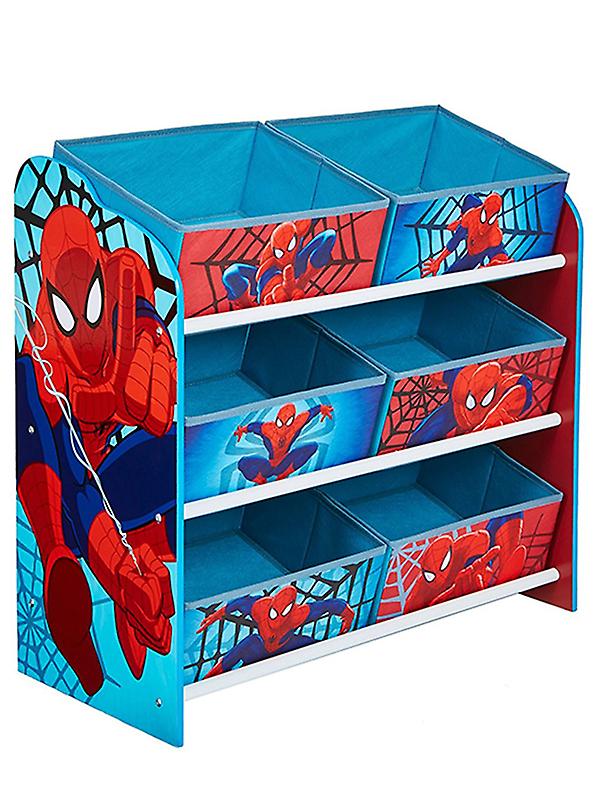 Spider-Man 6 Bin Storage Unit
