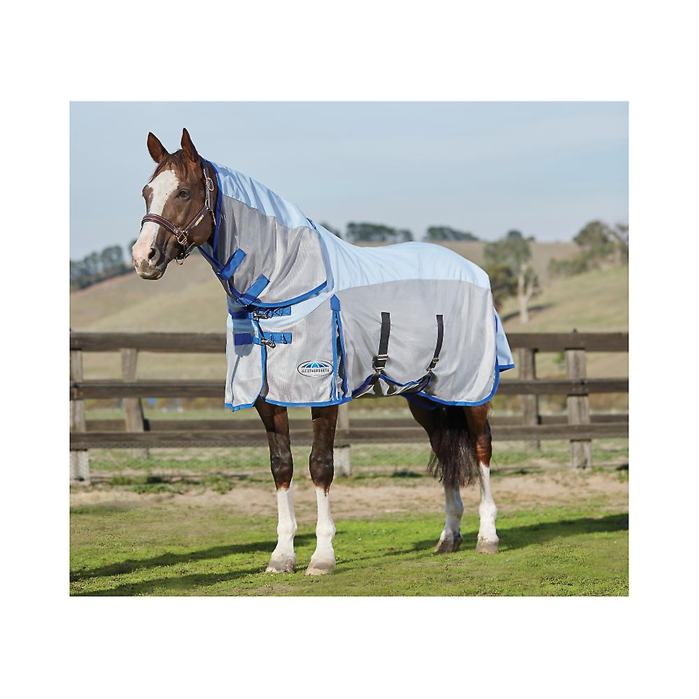 Weatherbeeta Comfitec 600d/mesh Combo Neck - Silver/silver