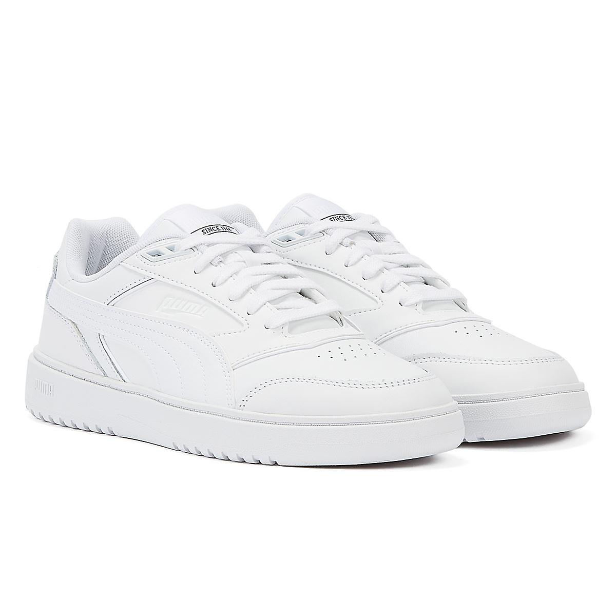 Puma Double Court Men's White Trainers
