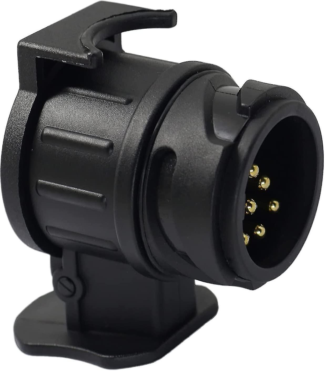 13 Pin To 7 Pin Waterproof Truck Towing Adapter, 12v Towbar Electrical Plug Socket Converter Connector For Trailer