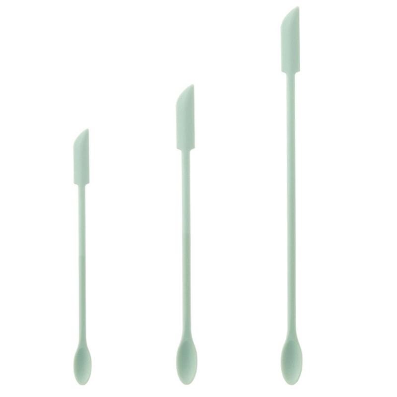 Double-headed Scraper Creative Mini Silicone Small Tip Spatula Cosmetics Heat