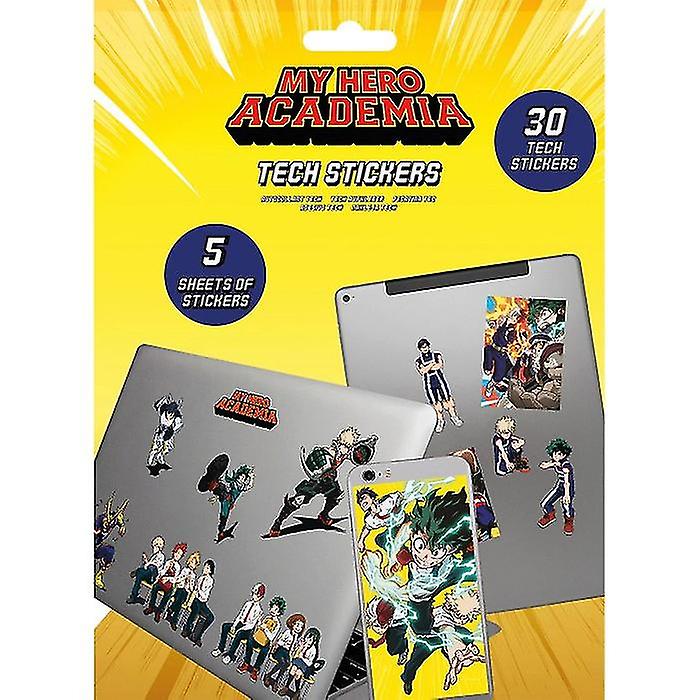 My Hero Academia Team Tech Stickers (Pack of 30)