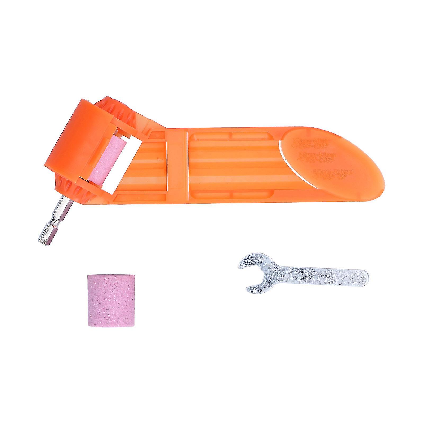 Portable Drill Bit Sharpener with Corundum Grinding Wheel Tool