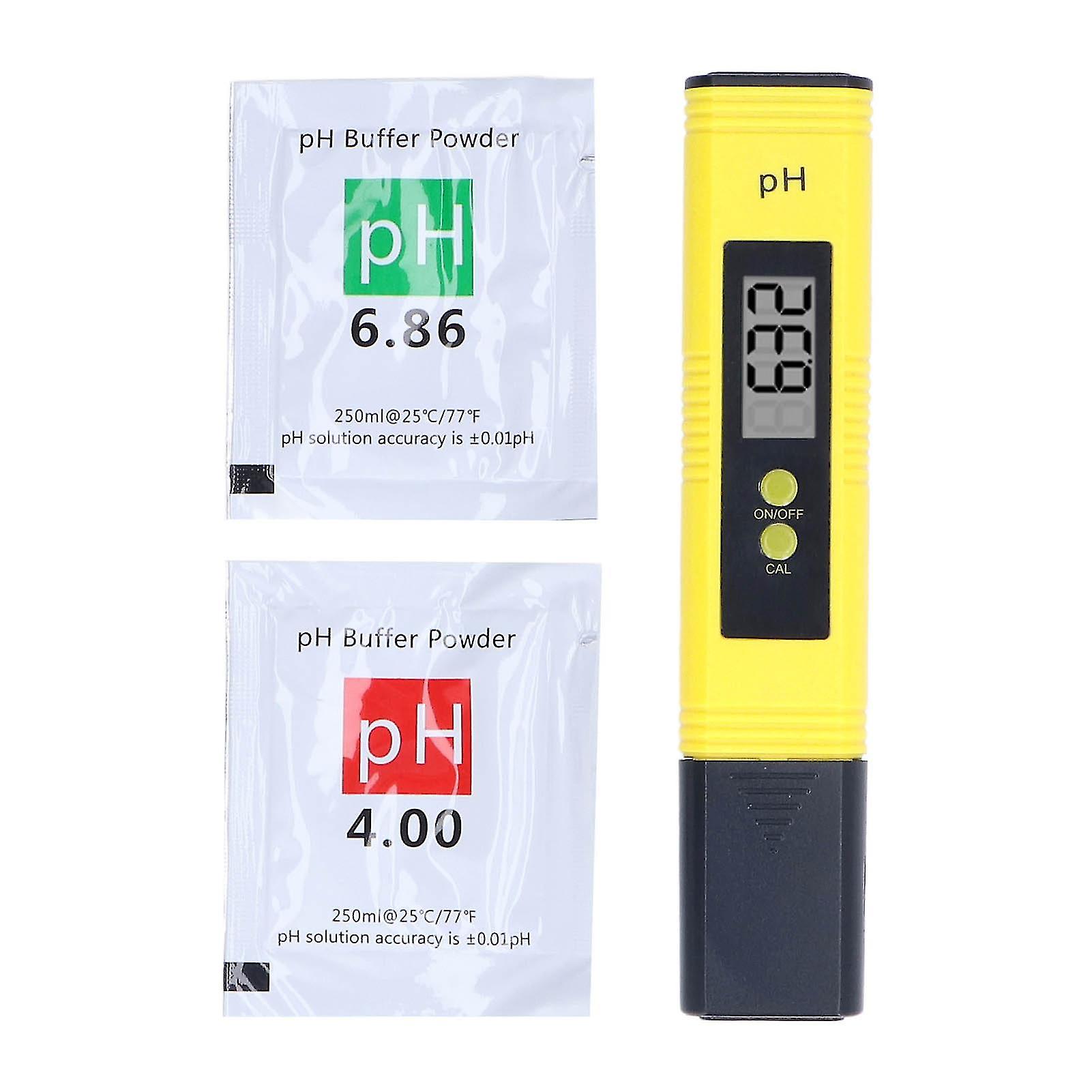 Compact pH Meter for Precise Water Testing in Aquariums and Aquaculture