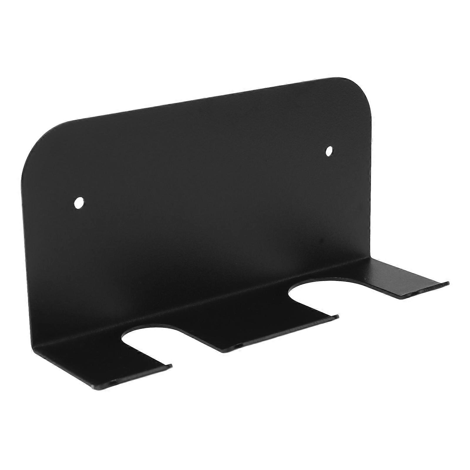 Coffee machine bottomless handle ear holder, space saving, universal, with coffee machine adhesive, black