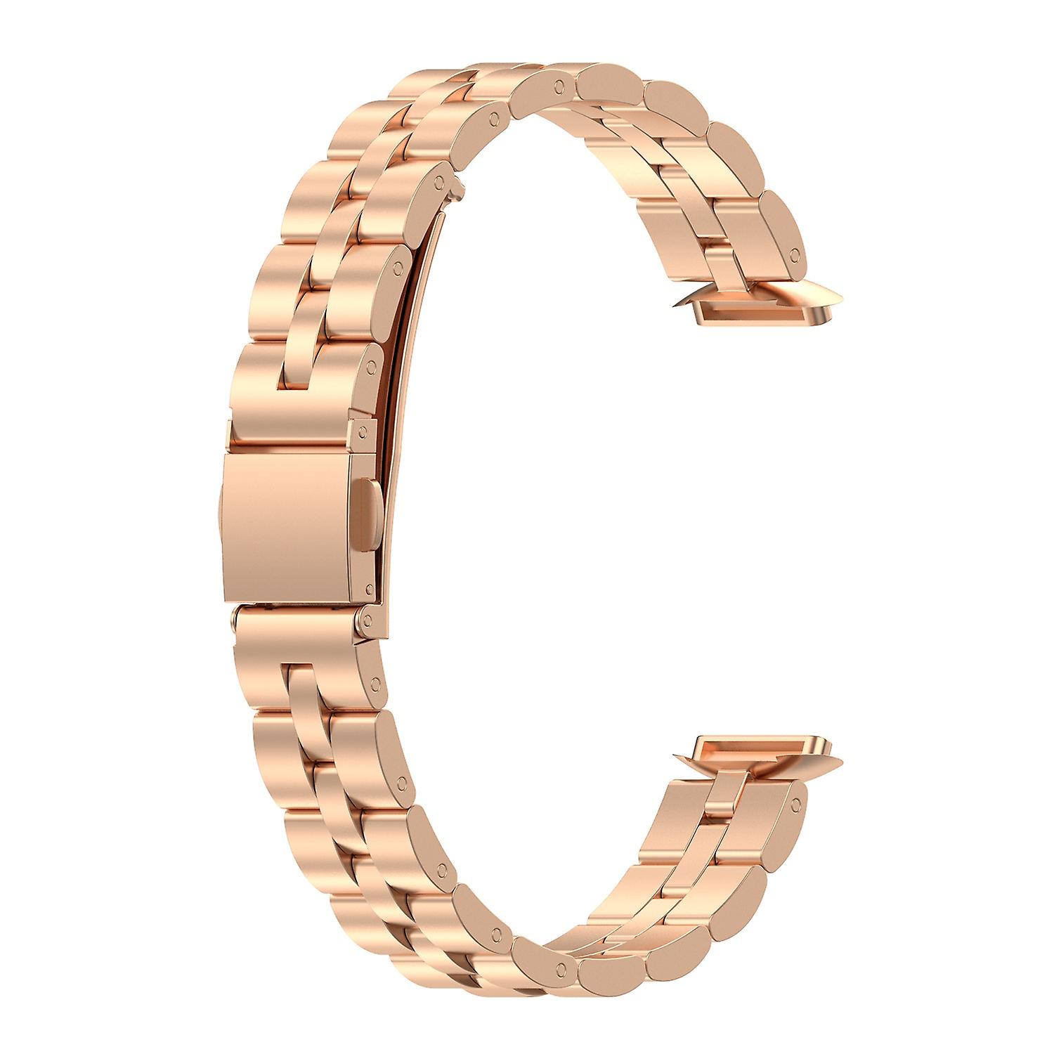 Pulsera de pulsera de proceso de corte preciso de 3 cuentas de correa de reloj para Fitbit Luxe/Special Edition