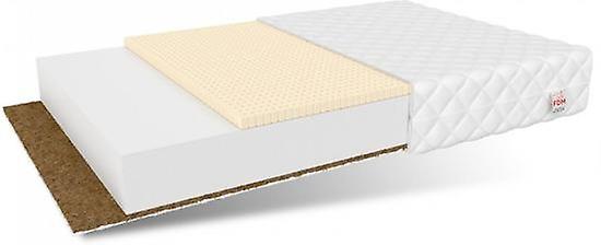 Mattress 90x200 - cold foam - 10cm - coconut layer - ventilation latex