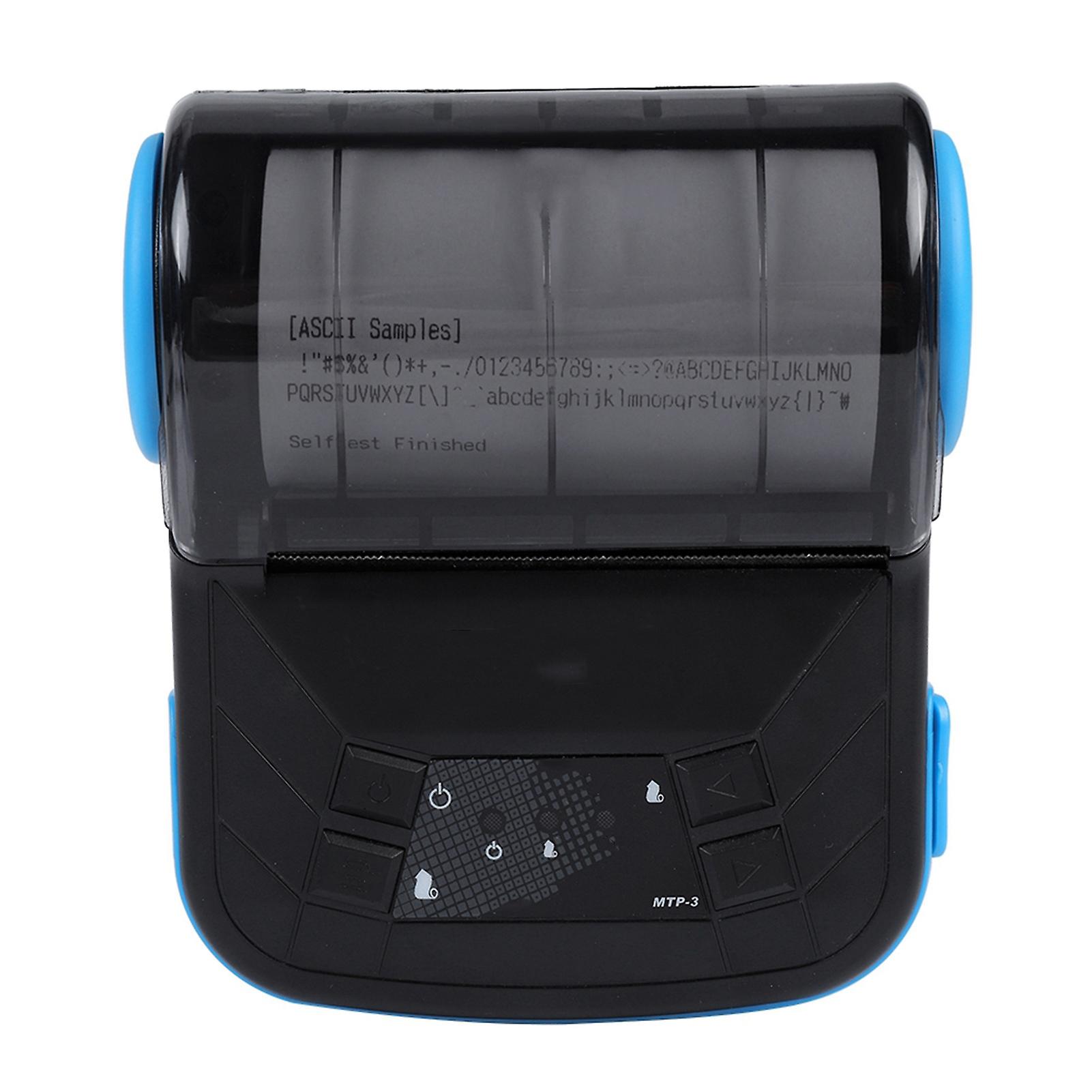 Portable 80mm USB Wireless Bluetooth Thermal Bill Receipt Printer for iOS/Android (US Plug)