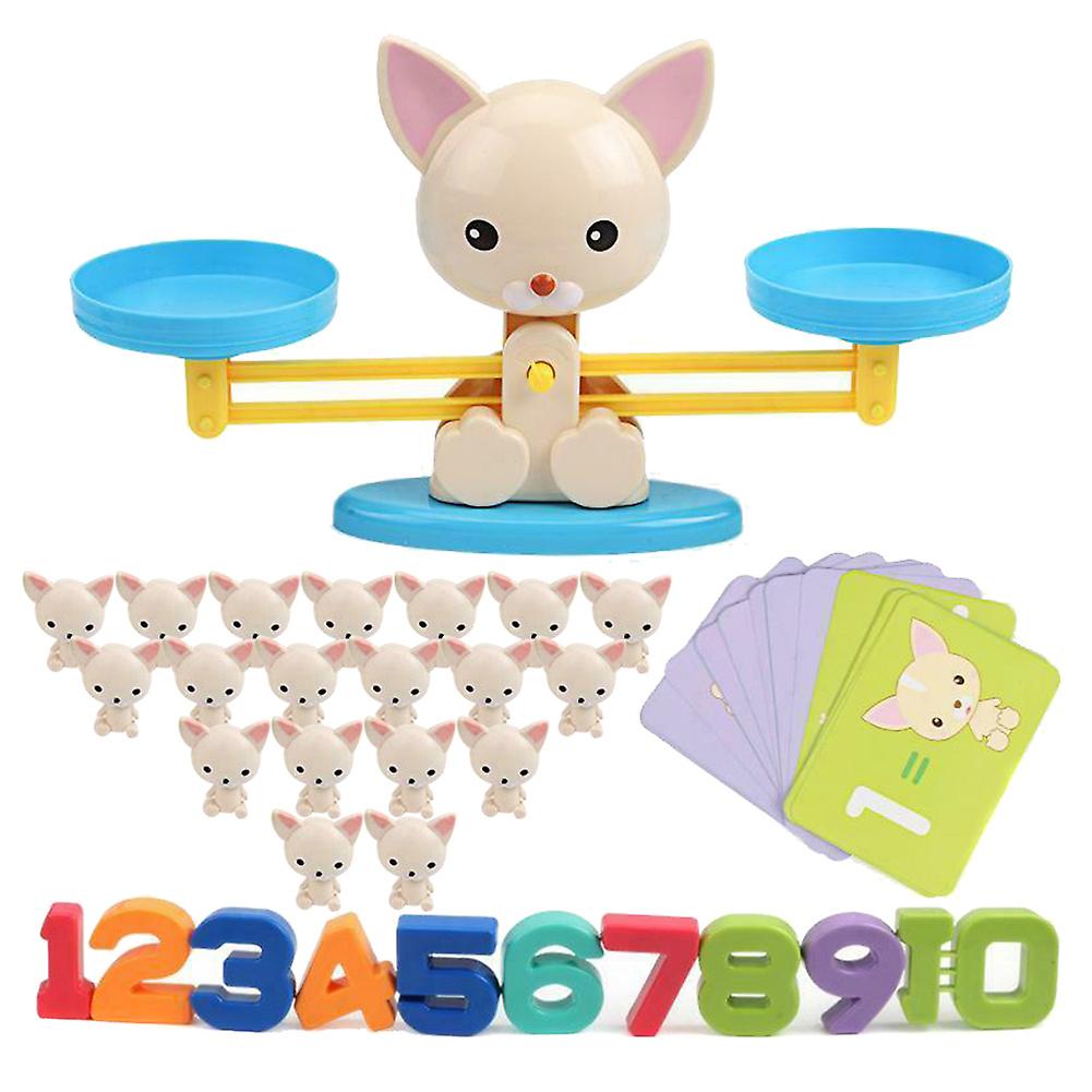 Monkey/Pig/Dog Toy Balance Cool Math Table Game Fun Educational Gift for Girls Boys