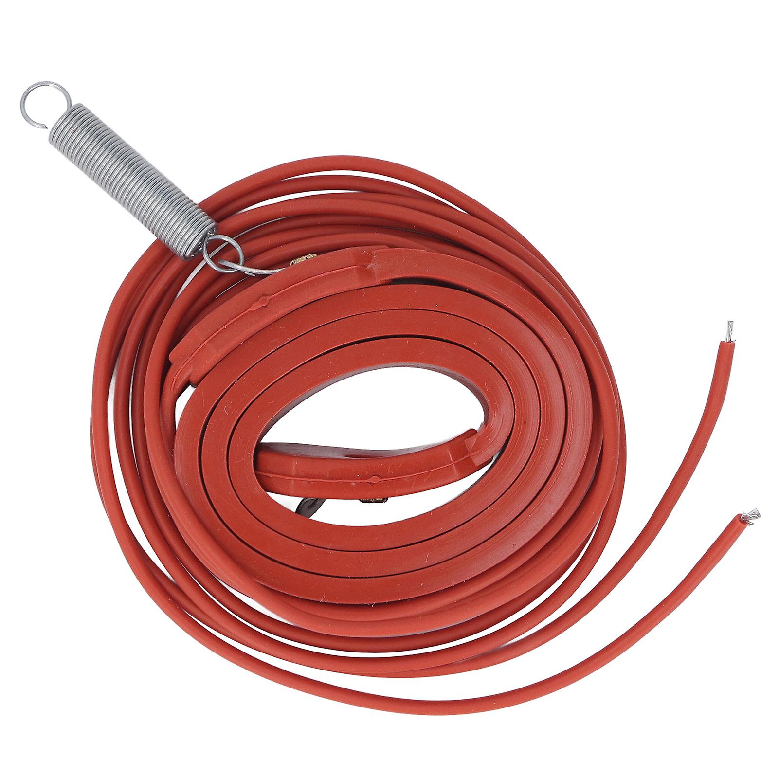 AC220V 40W Heat Tape for Water Pipes, 530mm Heating Cable Freeze Protected Heat Cable Self Regulating Temperature Heating Belt Water Pipe Heat