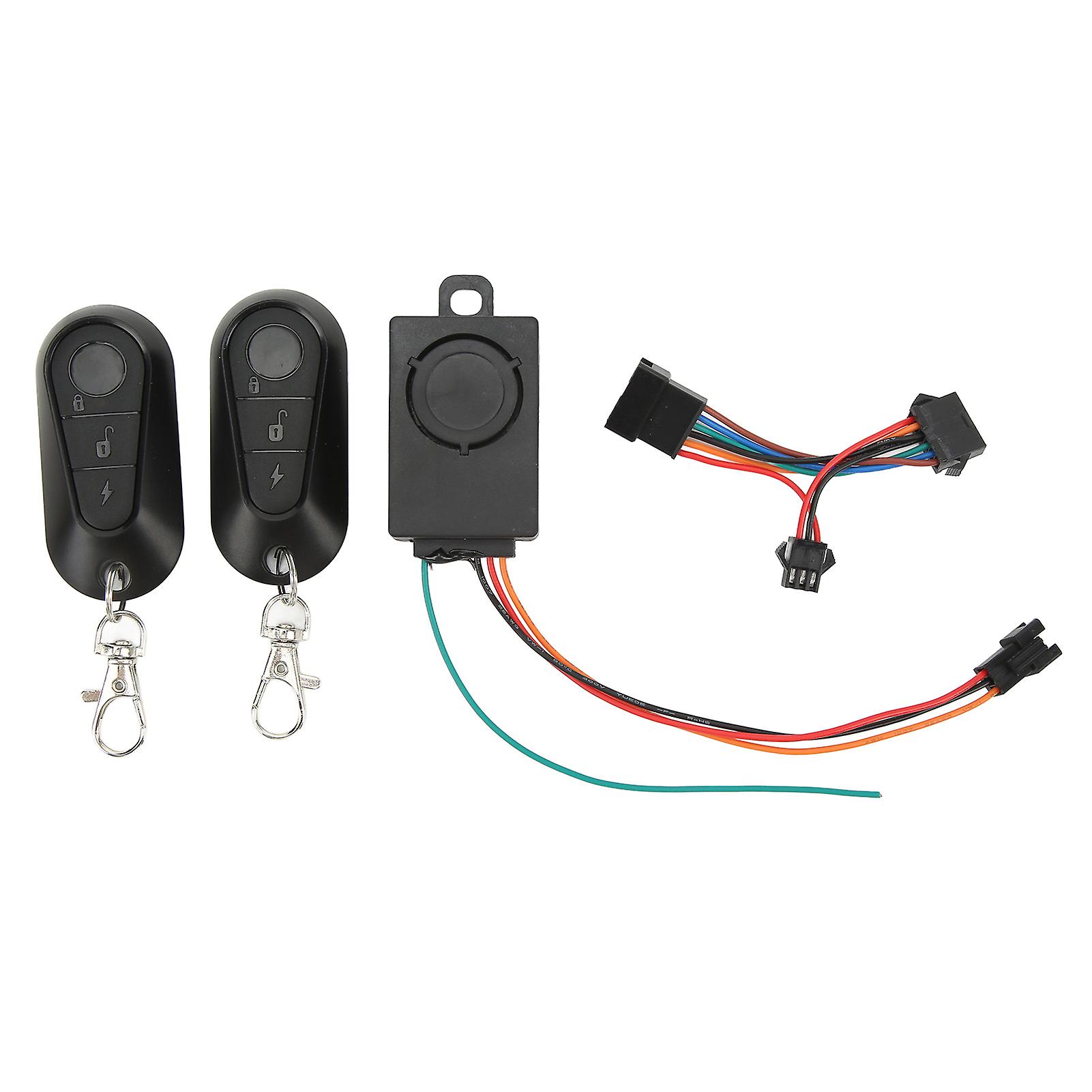 Smart Anti-theft Alarm for Electric Bicycle Scooter Wireless with Remote Control 36-72V Universal