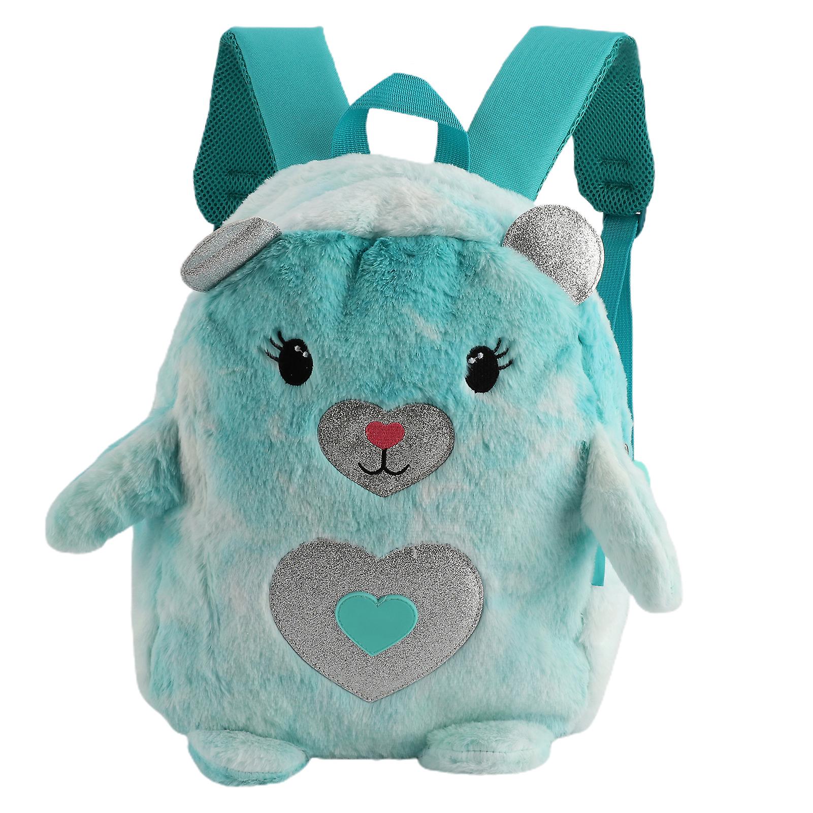 Cartoon Plush Backpack Cute Students School Backpack Adjustable Shoulder Strap Bag