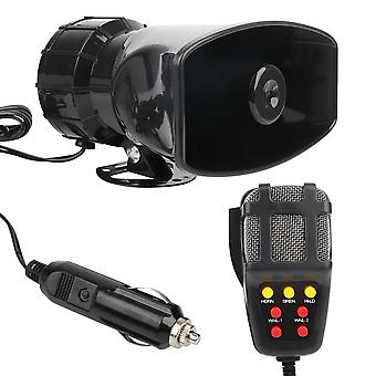 Mikrofon PA-System Notfallverstärker Hupe 12V 100W Polizei Sirene Lufthorn Megaphon Ton Auto Hupe Auto Warnung Alarm Lautsprecher laut ~ 56299