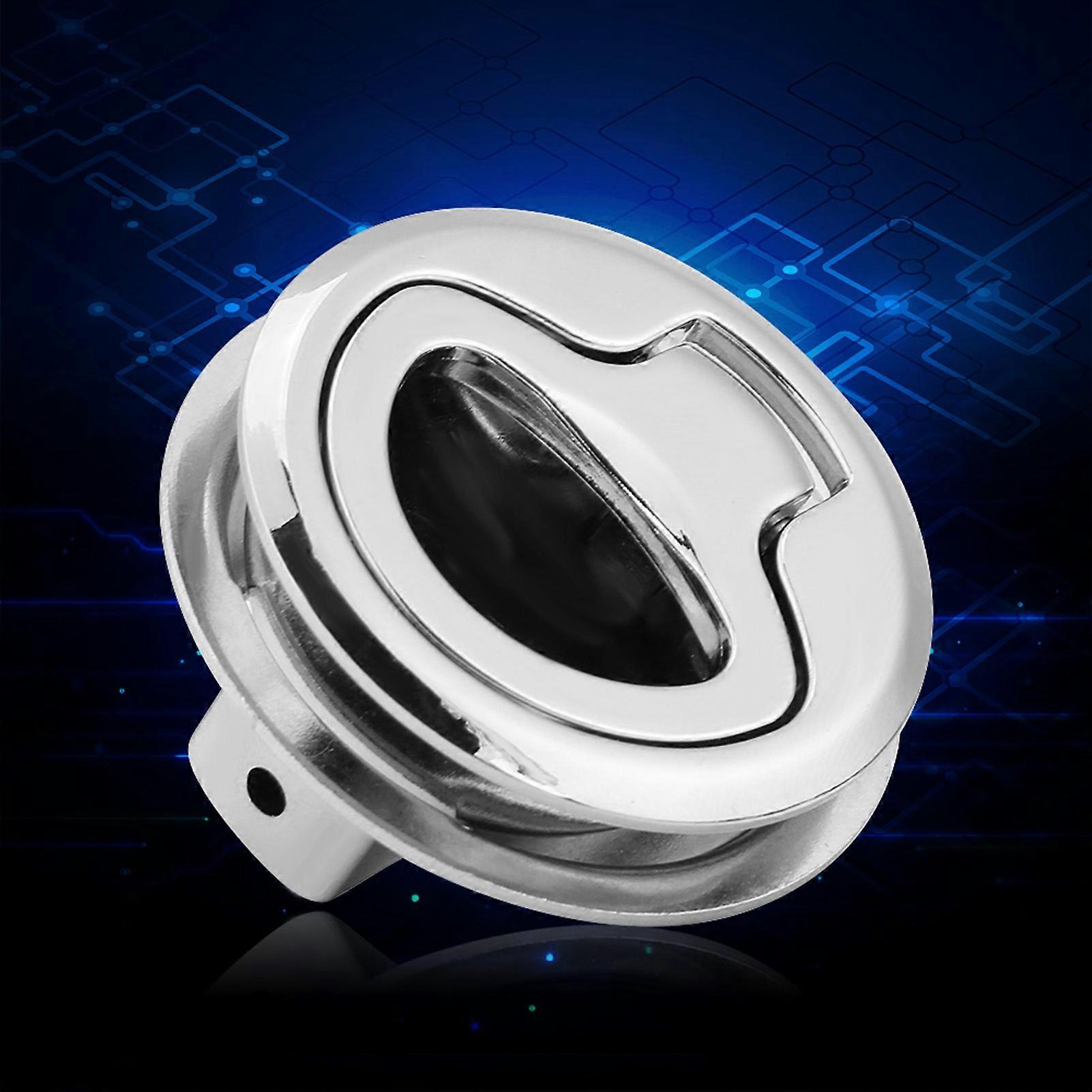 Zinc Alloy Flush Pull Hatch Latch Slam Latch for RV Marine Boat RV