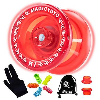 K1-plus professionele responsieve jojo voor kinderen, plastic jojo met smal C-lager, jojo voor Beginne
