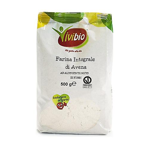 Wholemeal oat flour 500 g of powder