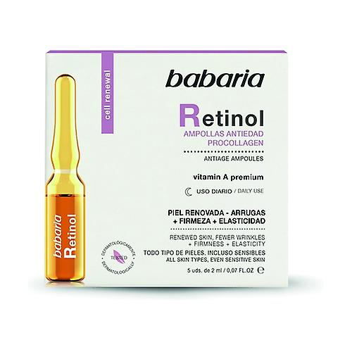 Procollagen anti-aging retinol ampoules 5 units of 2ml