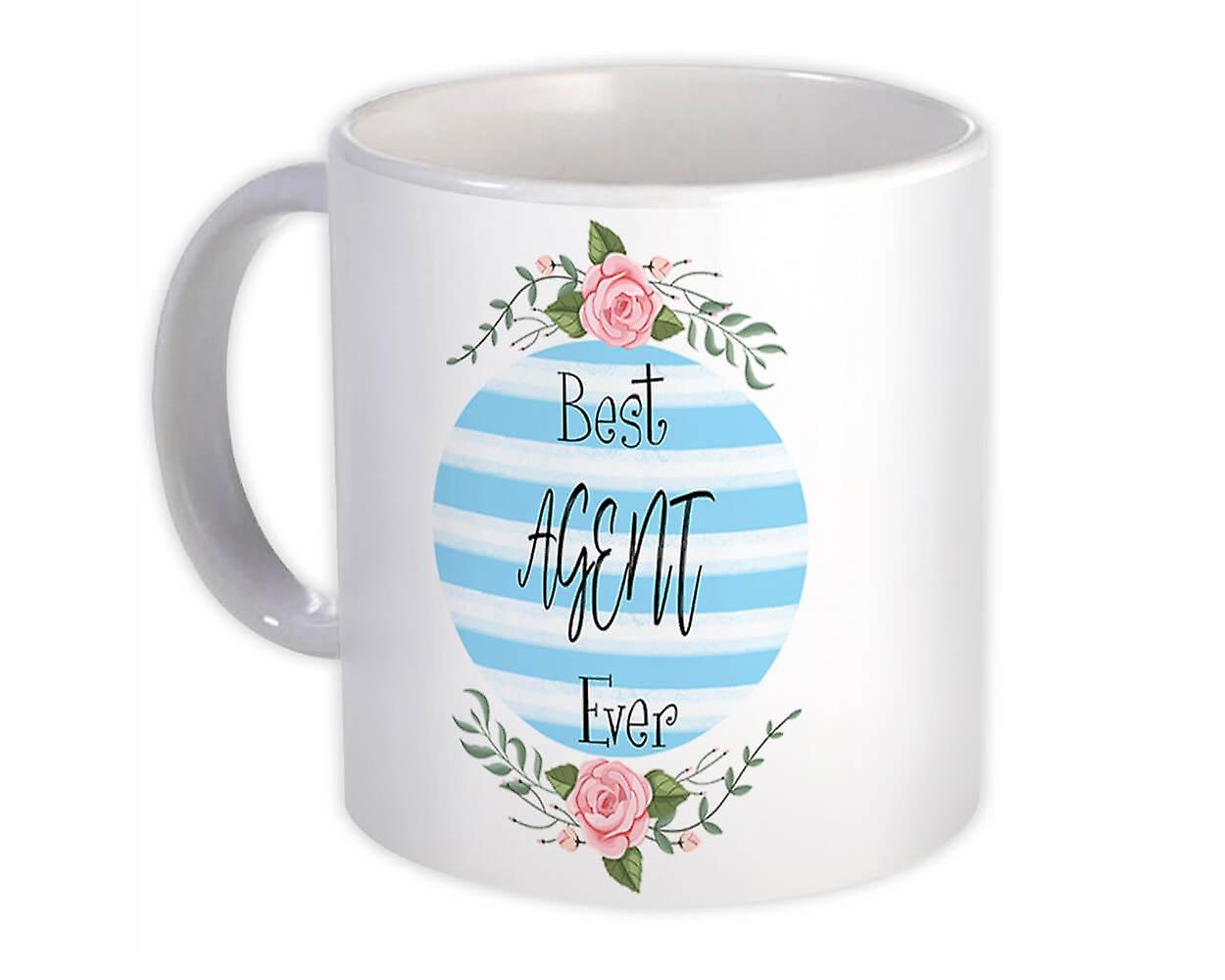 Gift Mug: Best AGENT Ever Christmas