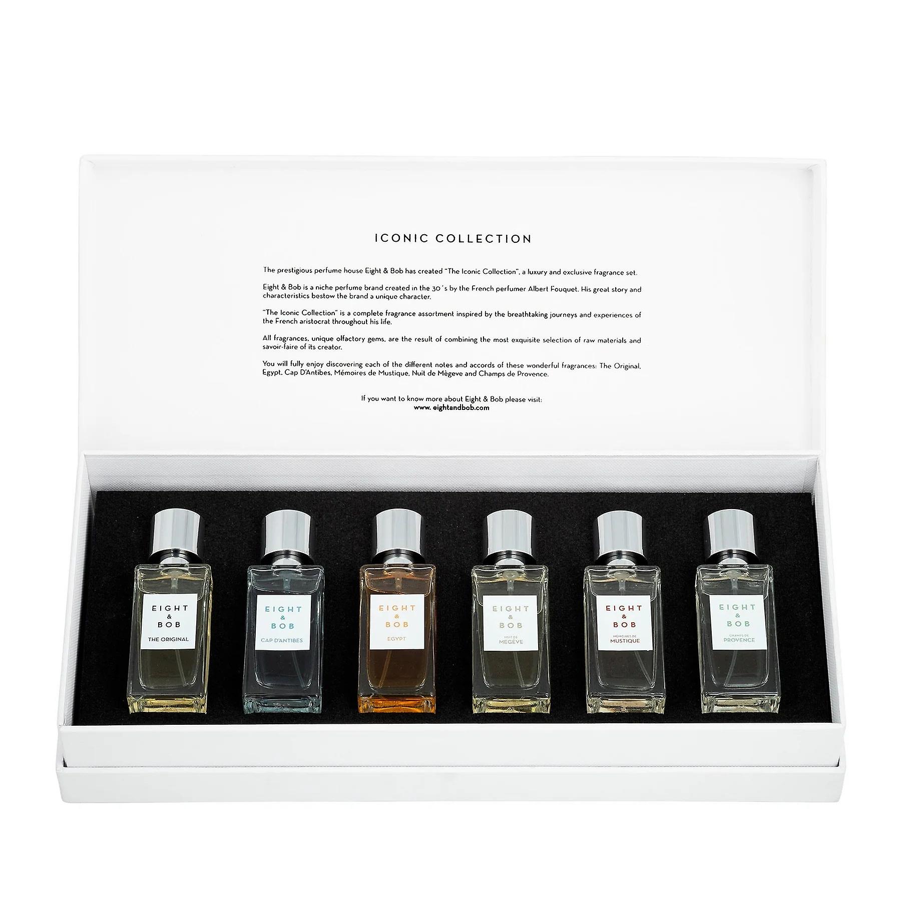 Eight & Bob Iconic Collection perfumes 6x30ml