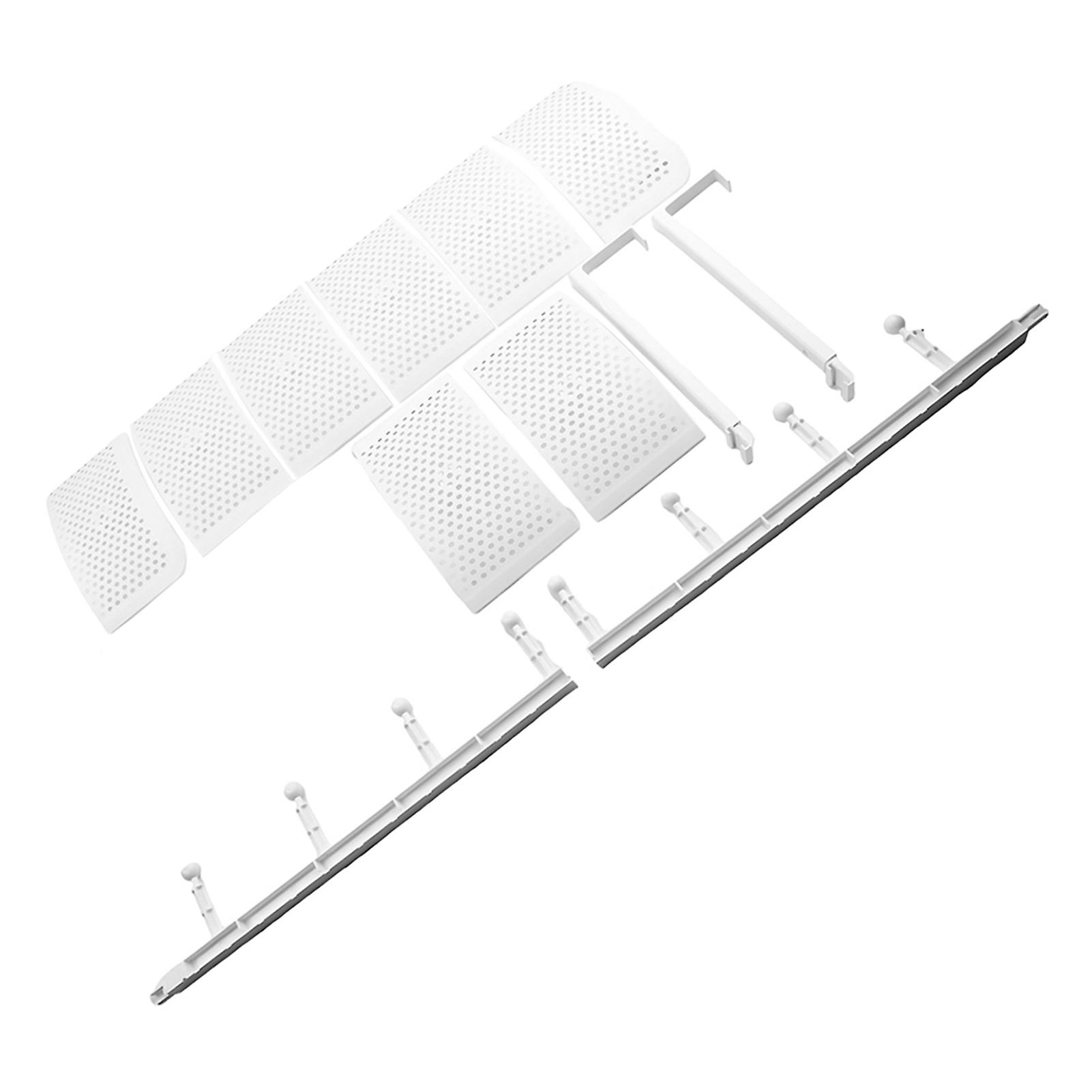 Air-Conditioning Wind Deflector Air-Conditioning Windshield with 8 Panel for Anti Direct Blowing