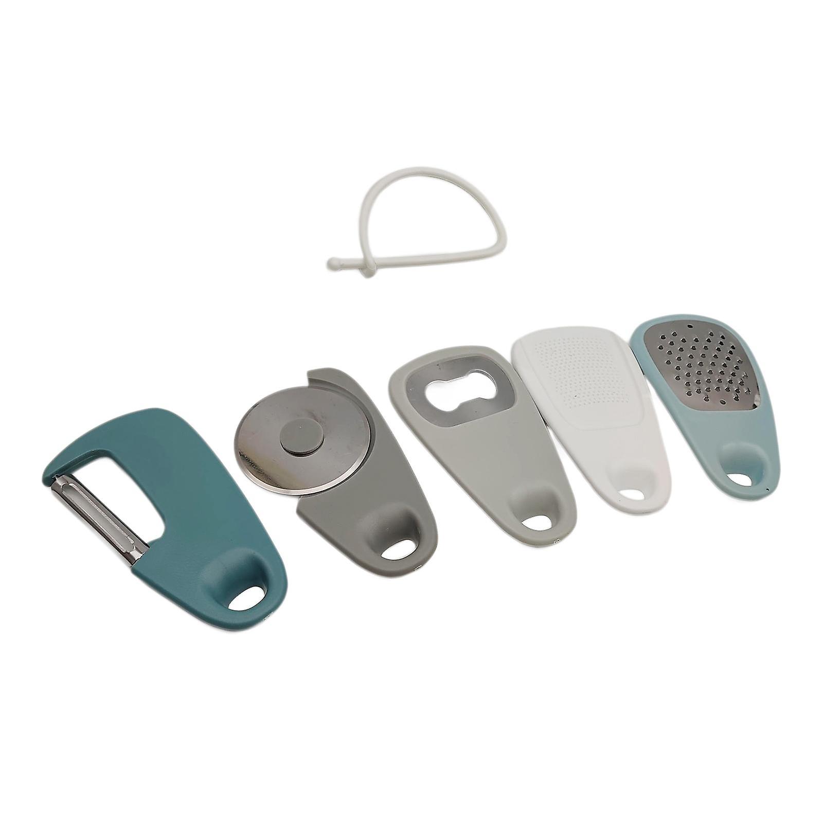 5-in-1 Kitchen Tool Set Versatile Fruit Peeler for Restaurant Kitchen Ginger