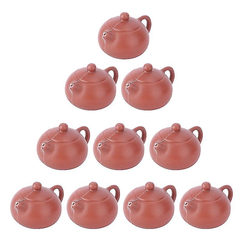 10pcs Simulated Teapot