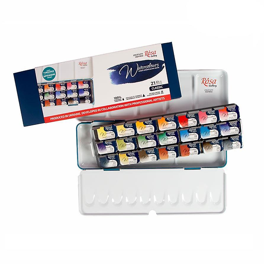 Rosa Gallery Watercolour 21 Pan Classic Set 9203