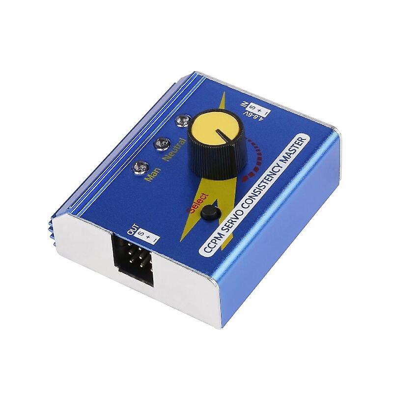 3CH ESC HV Servo Tester Digital Analog CCPM Consistency Master Multi-functional Checker Metal Case F