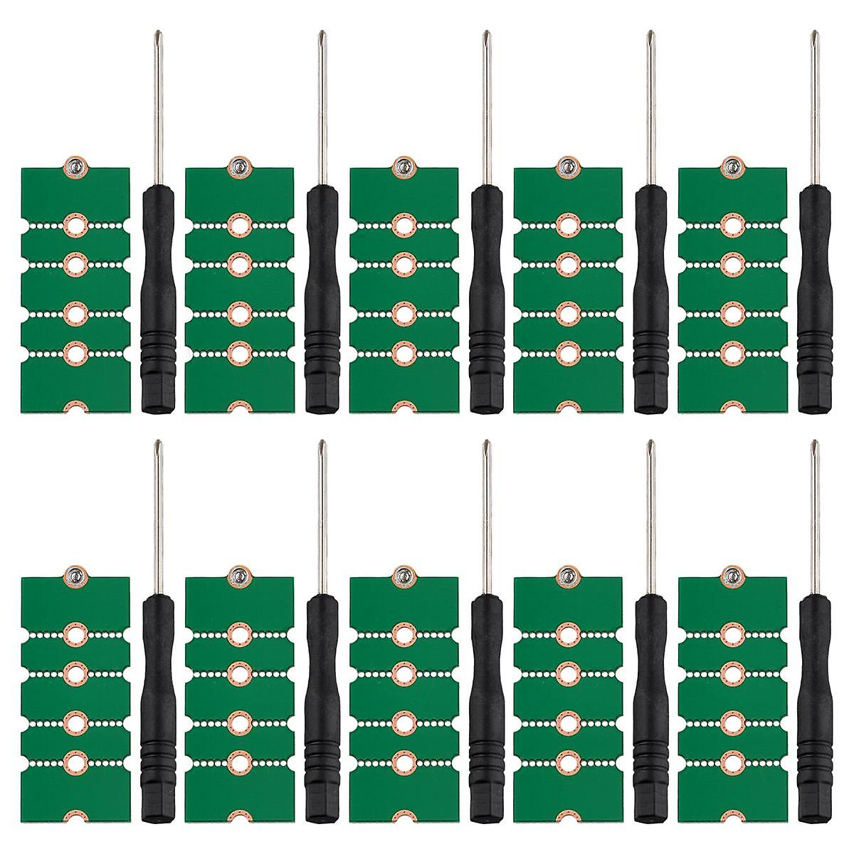 Hårddiskadapterplatta M.2 NGFF SSD-förlängningsrack M.2 NVME-förlängningsplatta Fäste för 2230 till 2242 Adapter för 2230 till 2280