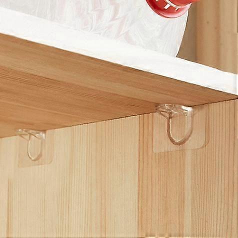 [16 pieces] self-adhesive cabinet floor support, reinforced Adhesive for shelf support, shelf support without drilling, floor support, shelf support, 
