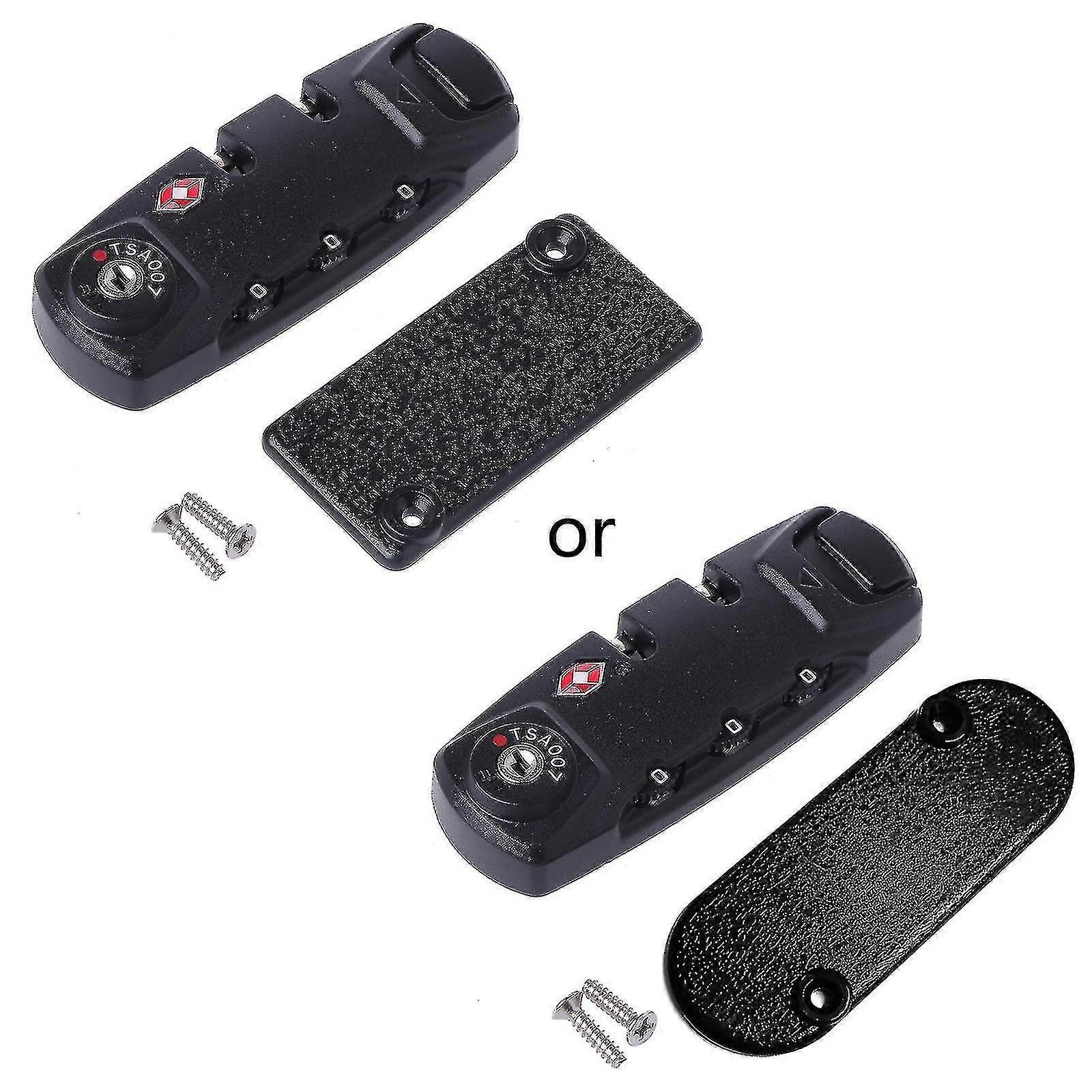 Tsa Secure 3 Digit Combination Padlock Lock Luggage Suitcase Travel Code Lock