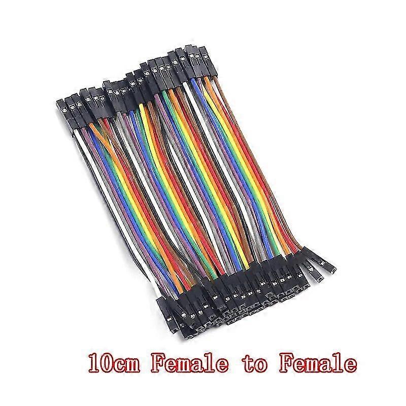 Línea Dupont 10cm 20 30cm macho a macho + hembra a macho + hembra a hembra jumper wire Dupont cable conector para Arduino DIY Kit