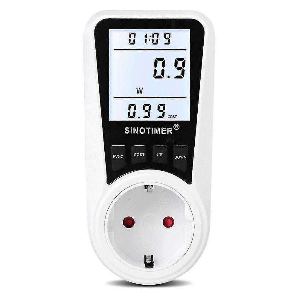 Smart Plug-in Energy Monitor Power Meter Electricity Usage Monitoring Socket 16a