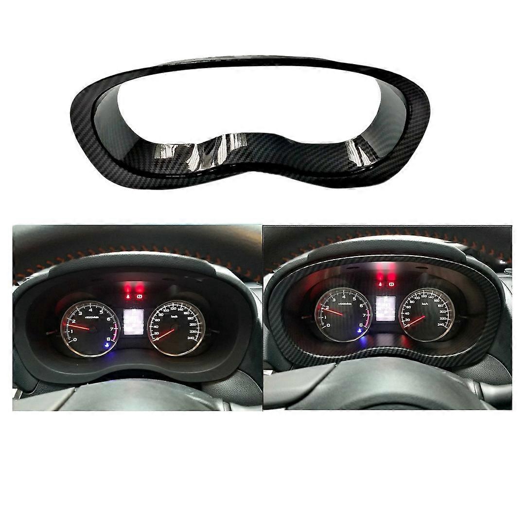 For Subaru Impreza XV Carbon Fiber Interior Dashboard Switch Trims Accessories e For Subaru Impreza XV Carbon Fiber Interior Dashboard Switch Trims Accessories e