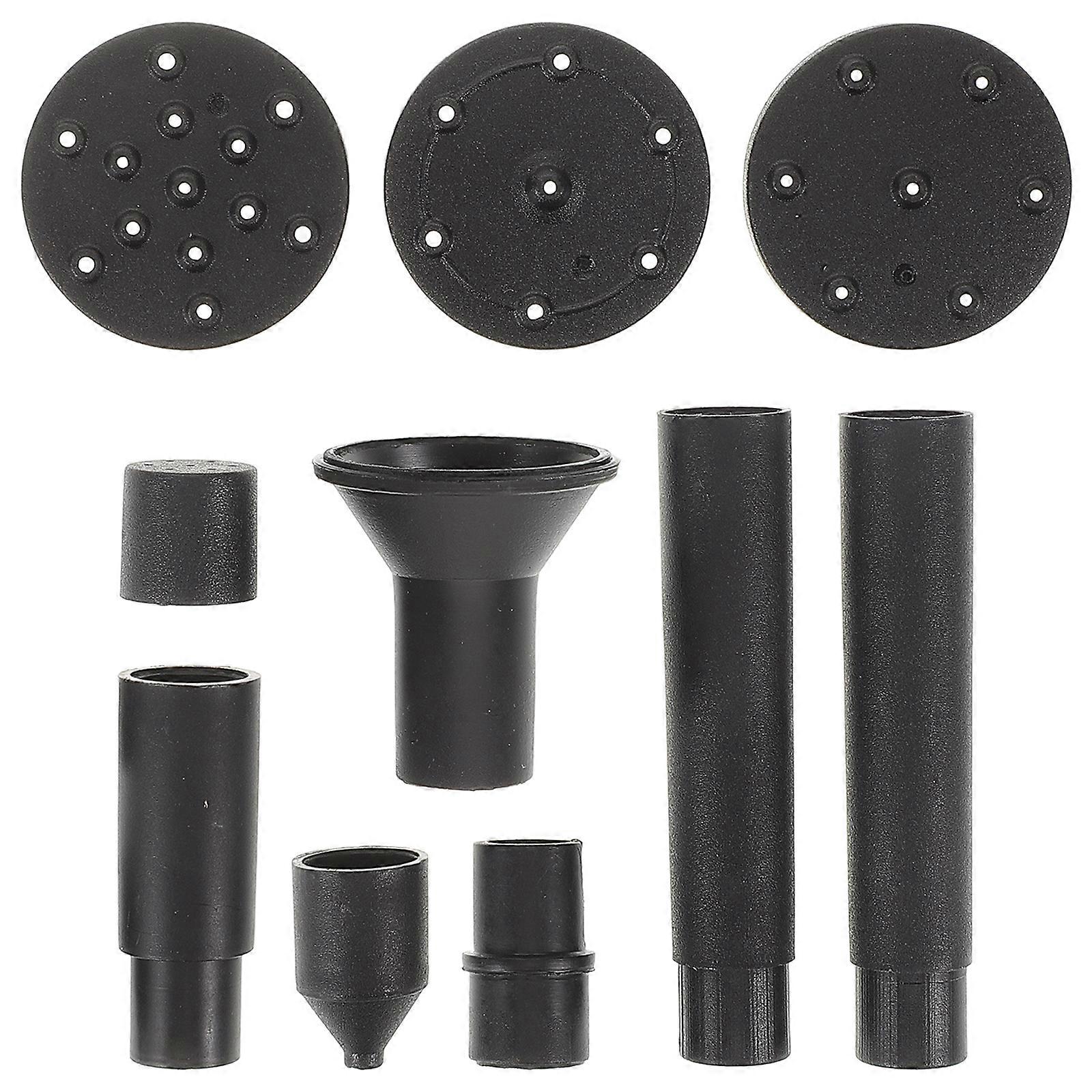 11Pcs Solar Fountain Nozzle Kit Bird Bath Fountains Accessories Garden Waterfall Fountain Pool Pond Bird Bath Solar Panel Powered Fountain Water Pump