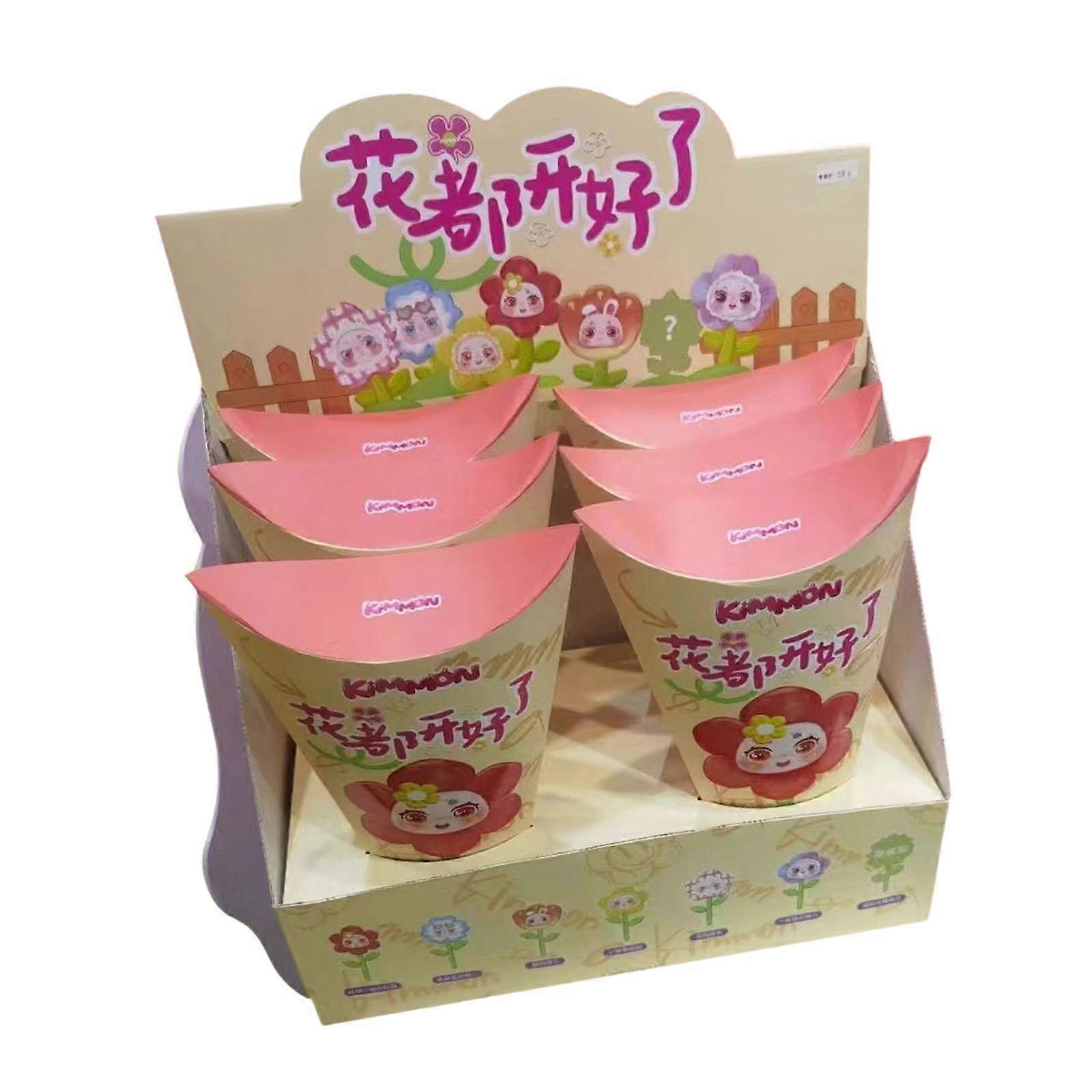 6 pezzi cartone animato Kimmon figure bella mini figurina creativa per ragazzi ragazze