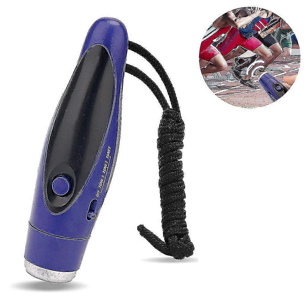 Three-tone Electronic Whistle With Handheld Survival Whistle