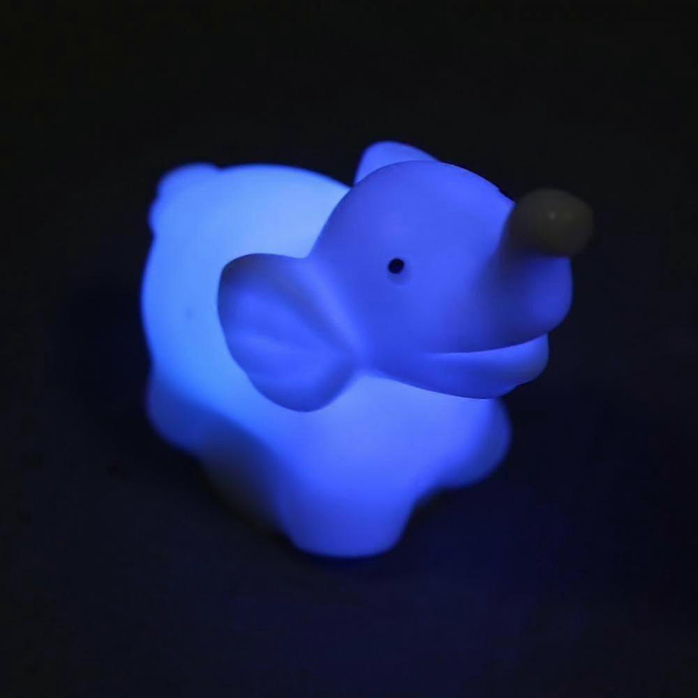 7 color changing animals led night light lamp with   party decor