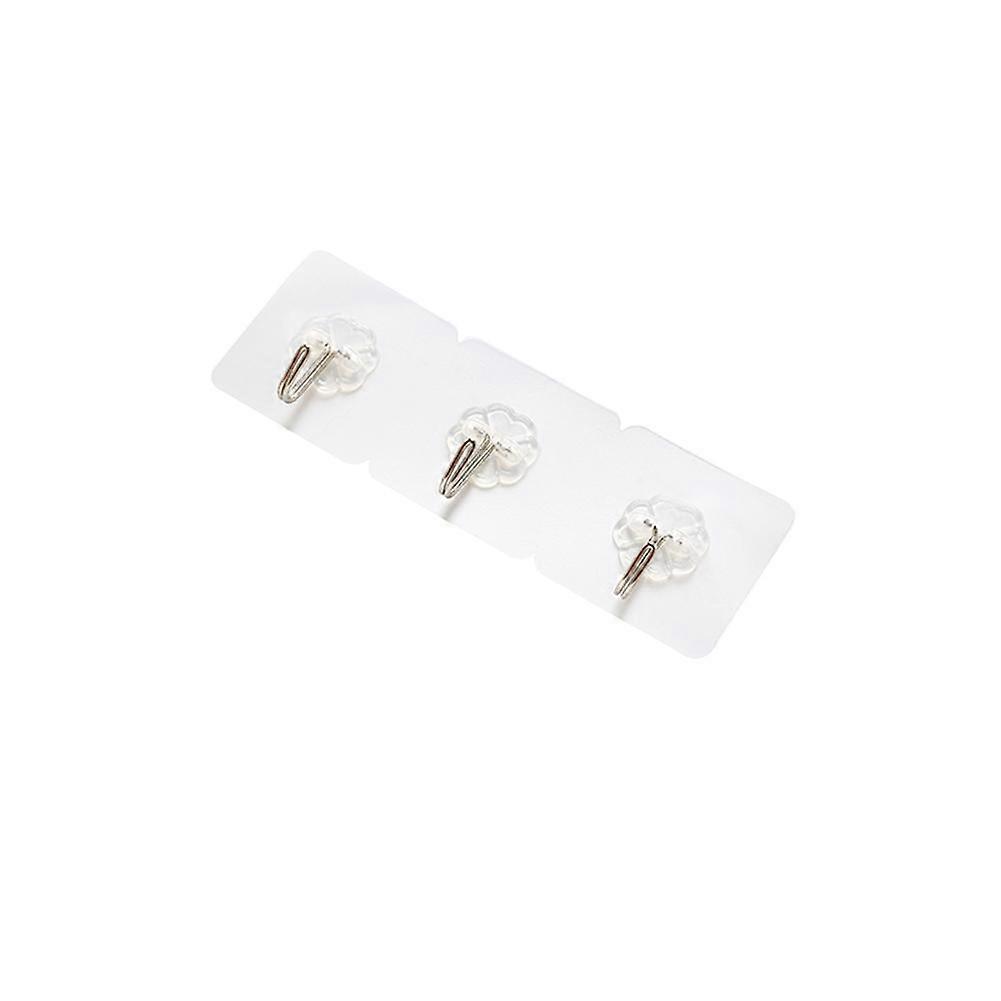 Transparent Adhesive Wall Suction Hooks Home Bathroom Kitchen Storage Organizer Hook(#2)