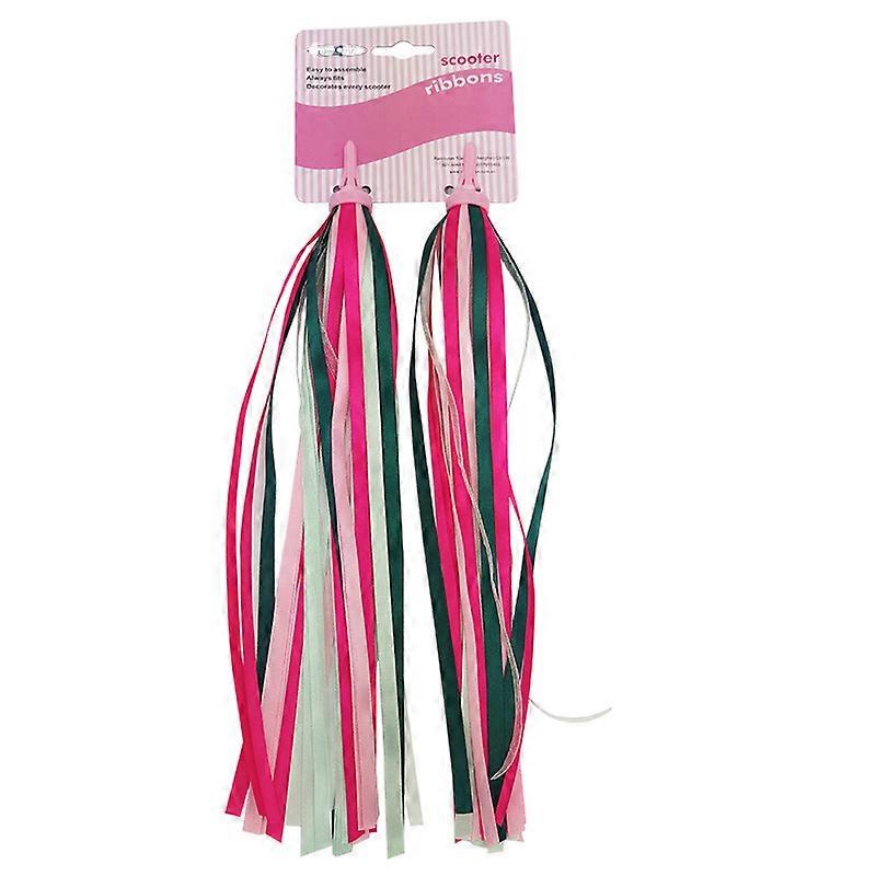 Ett par barnas sykkel styret vimpler sykkel grep dusker bånd