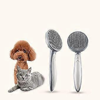 Self-cleaning Needle Comb For Pets, Universal Needle Comb For Cats And Dogs, Self-cleaning Needle Comb For Pet Supplies.2pcs