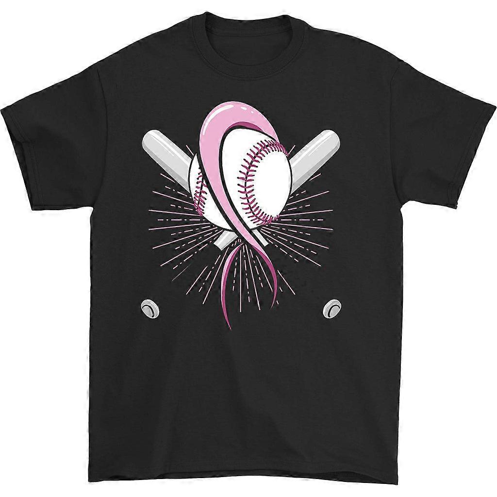 Pink Ribbon Softball T-shirt