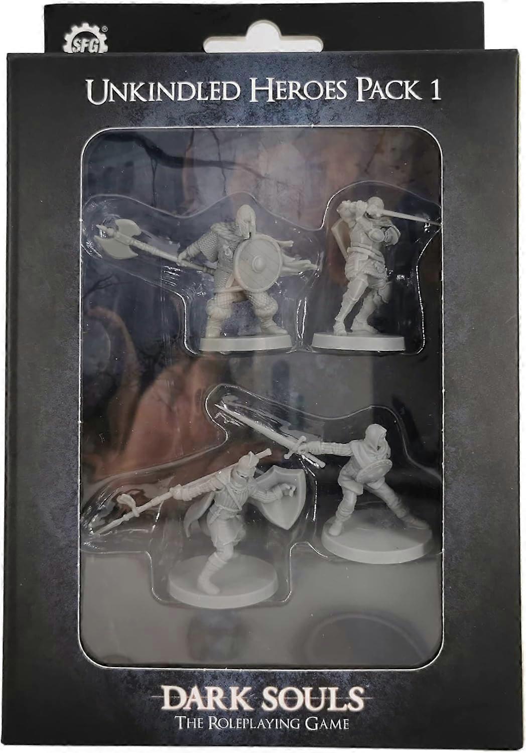 Dark Souls RPG Mini Wave 1 No 4 - Unkindled Heroes Pack 1 Figure Board Game