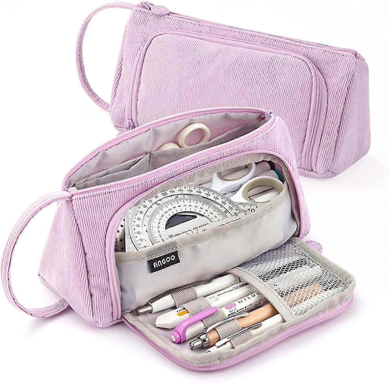 Estuche de lápiz de pana