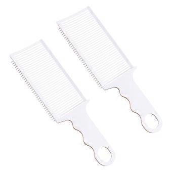 2pcs Cutting Professional Flat Top Salon Durable Heat Resistant Clipper Comb