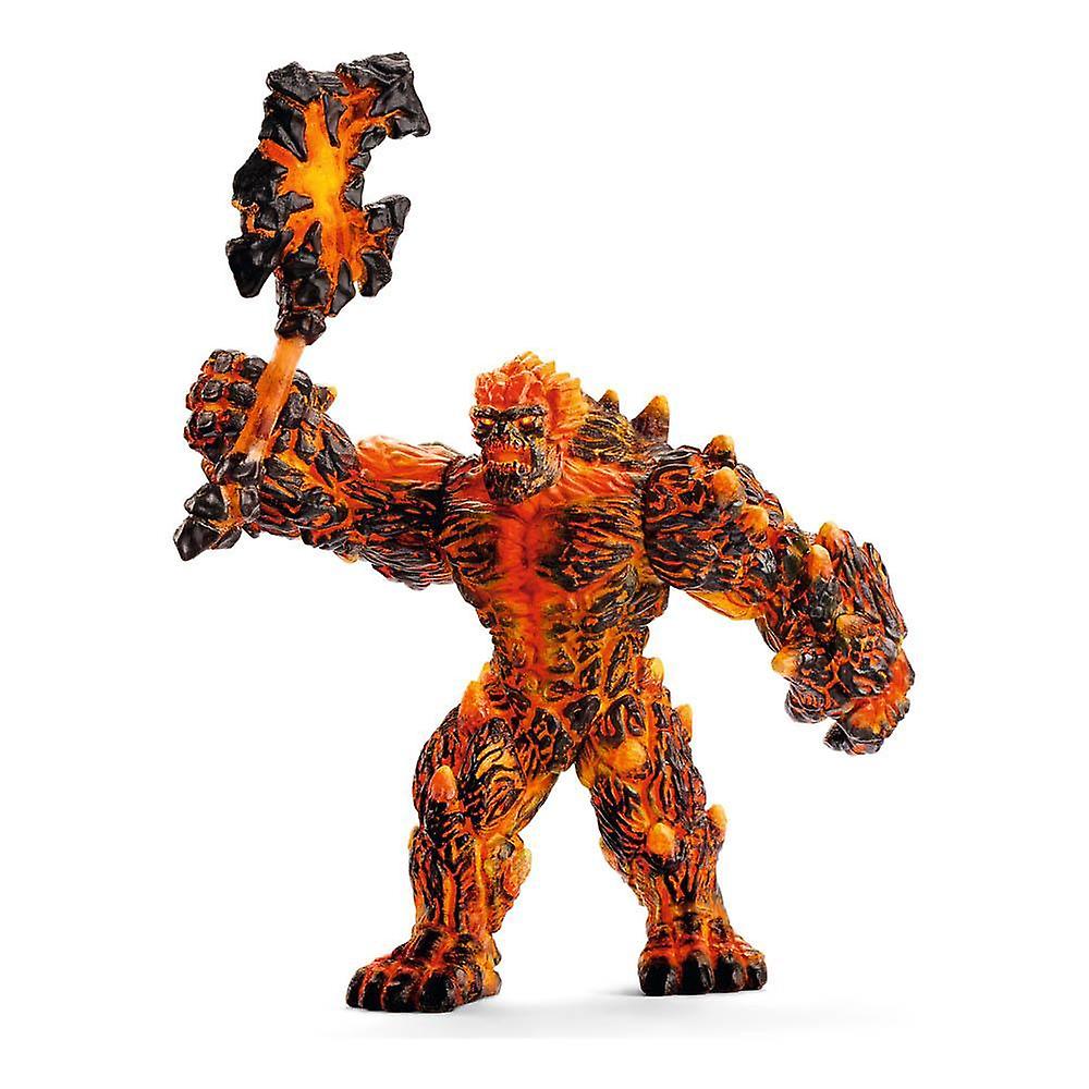 Schleich Eldrador Creatures Lava Golem with Weapon Toy Figure