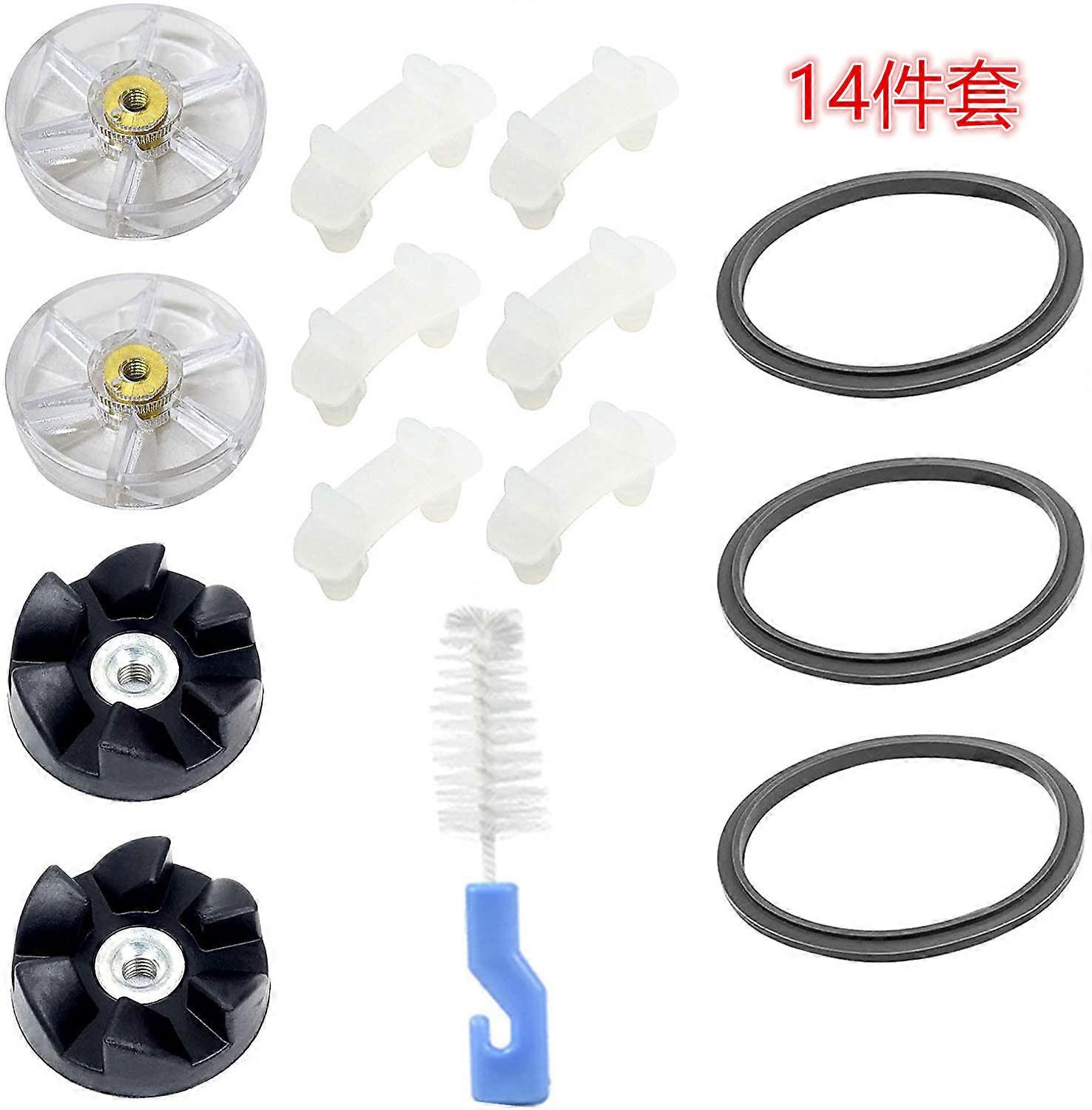 Suitable for 900W Juice Extractor Seals Accessories Removal Hook Connection Wheel Knife Block 14Pcs