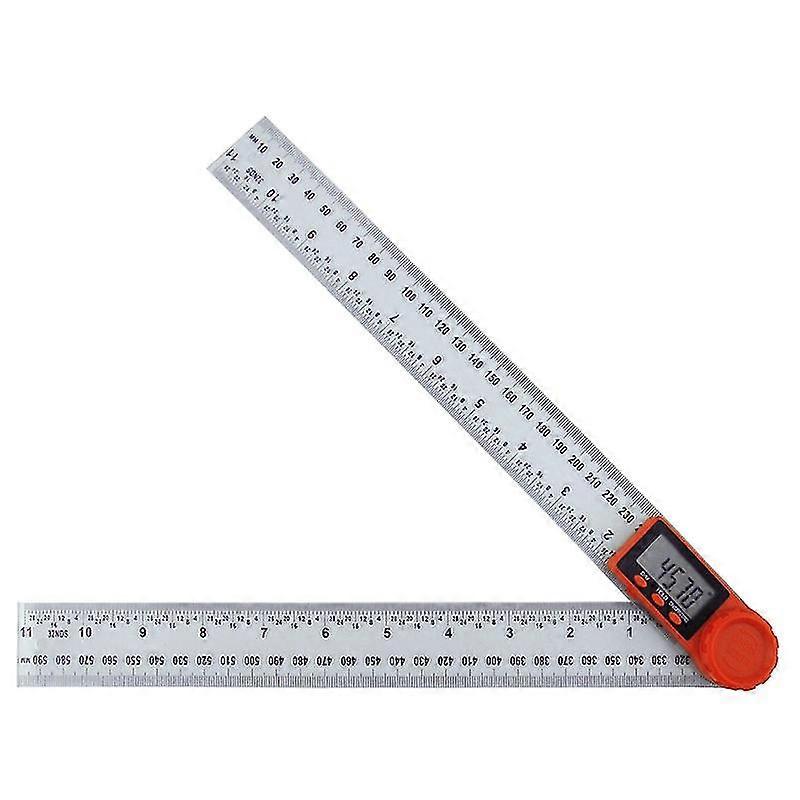2-in-1 Digital Angle Meter Inclinometer Digital Angle Ruler Electronic Goniometer Protractor Angle Finder Measuring Tool