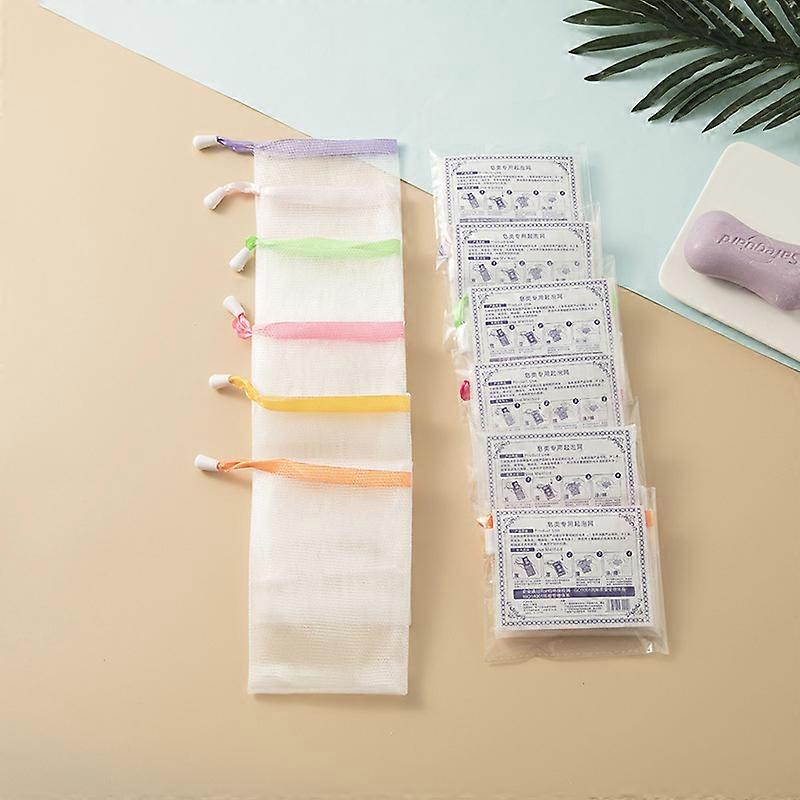 Pieces Exfoliating Mesh Soap Bags Foam