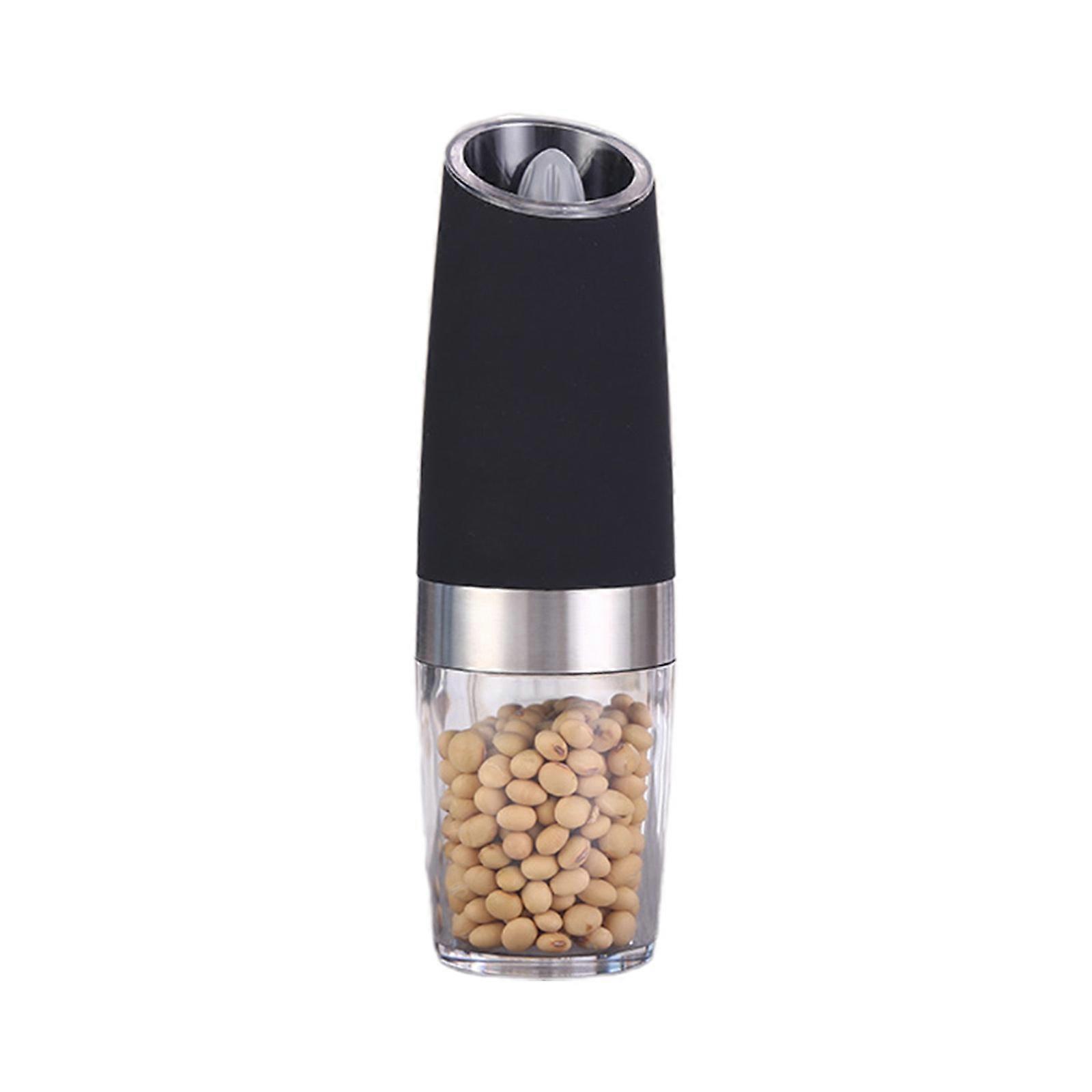 Automatic Pepper and Salt Mill Grinder Adjustable Grind Coarseness with Brush